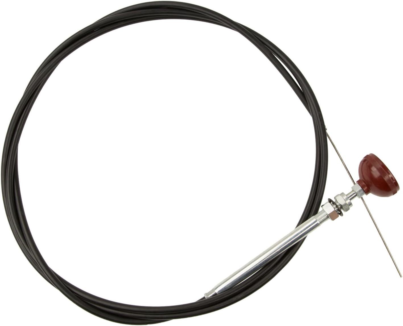 Pull-Only Control Cable Assembly With Red PTO Knob