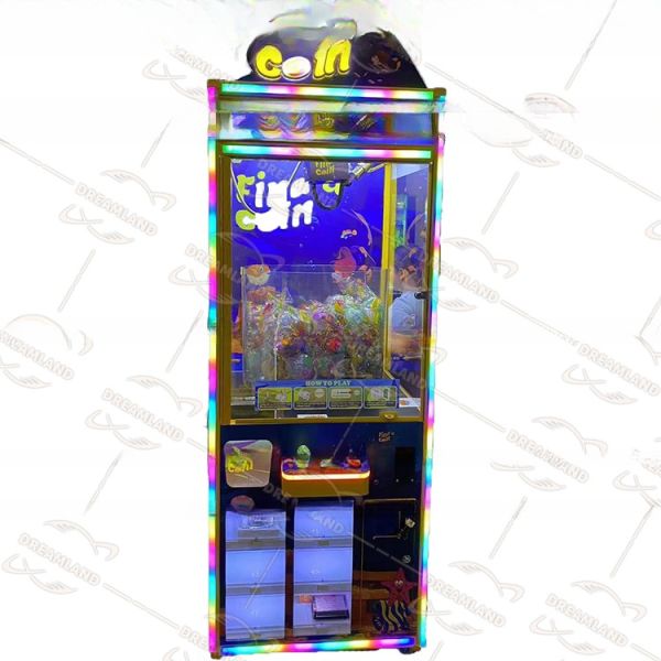 Dreamland Coin operated find the key claw crane prize vending machine for shopping mall