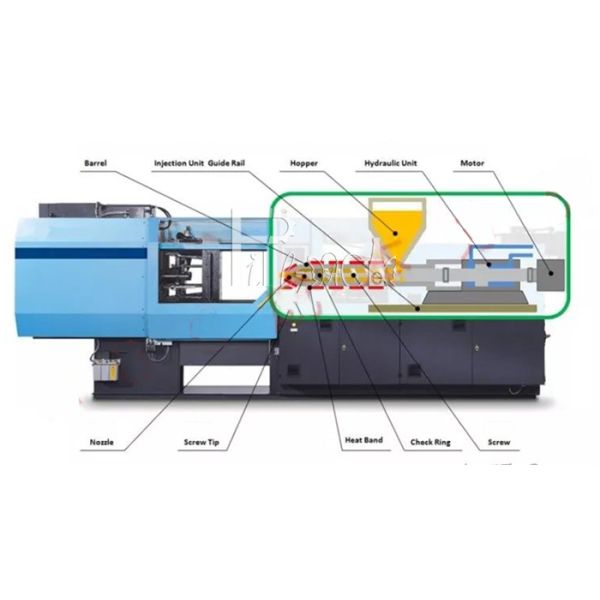 Screw Neck 175 MPA PET Bottle Preform Making for 800G 5 Gallon Drinking Water Preform