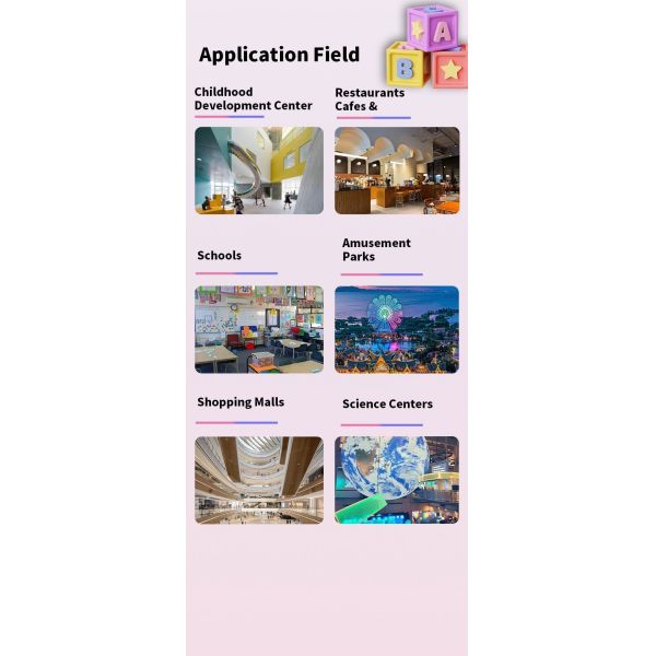 Space Saving Learning Solution Interactive Education Screen for Multiple Application