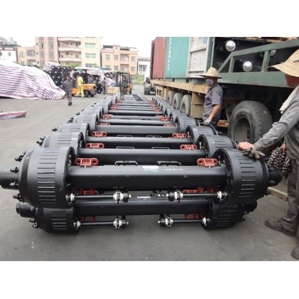 American type spider axle