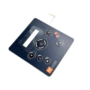 Matrix Sealed Industrial Membrane Keyboard With Led Embedded