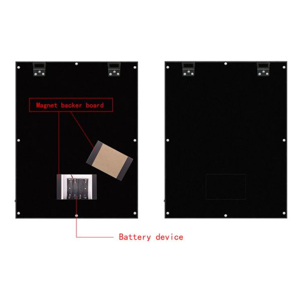 Lenticular Flip Change Anime 3D Poster Frame LED Light Box