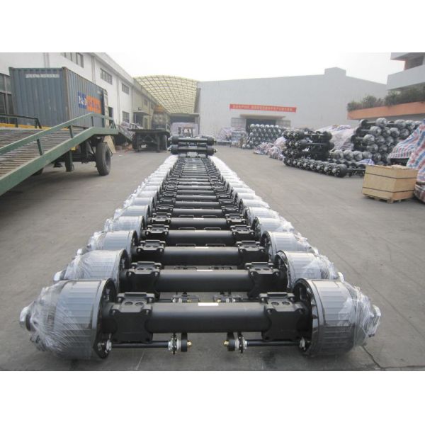 American type spider axle