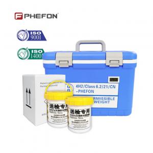 Quality Waterproof UN2814 Portable Cooler Box For Lab Specimen Storage And Transport for sale