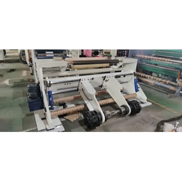 Three Servo Tension Slitting Machine Fully Automatic 30 - 450g 1300mm