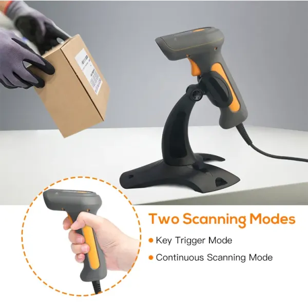 DS6530-2D IP65 Wired Barcode Scanner 300 Scans/Sec CMOS