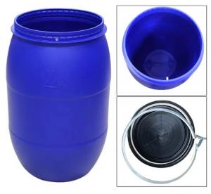 Quality Corrosion Proof Strong Sealing Food Storage Drum HDPE Open Top Barrel Keg for sale