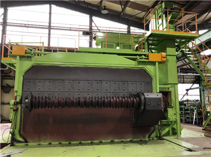 13min/Rod Wire Rod Shot Blasting Machine PLC program control