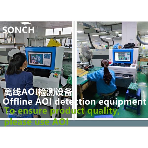 Full Color CCD Camera AOI Systems AC220V AOI Inspection Machine