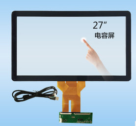 Custom 10 Point Glass Projected Capacitive Touch Panel 10.4" - 32" For Kiosk