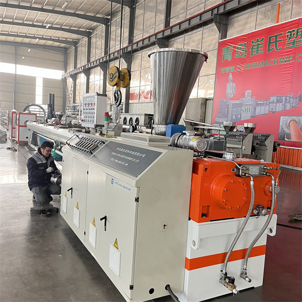 16-110mm Plastic Electric PVC Pipe Making Machine , CPVC Pipe Manufacturing Machine