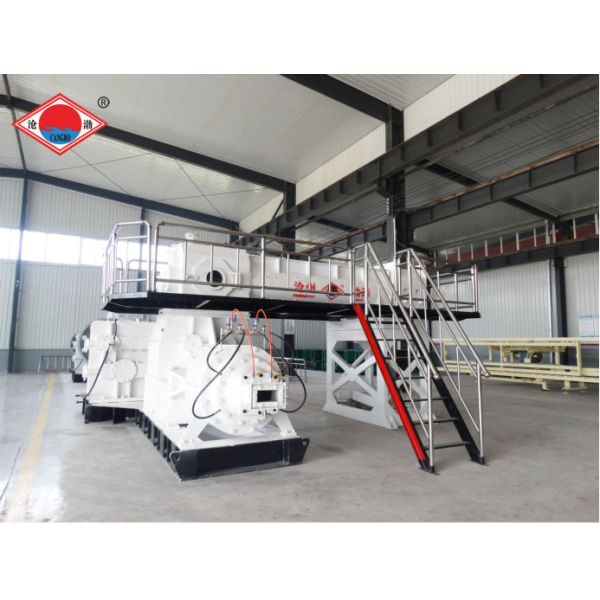 2 Stage 550MM 4.0Mpa Fly Ash Brick Making Machine