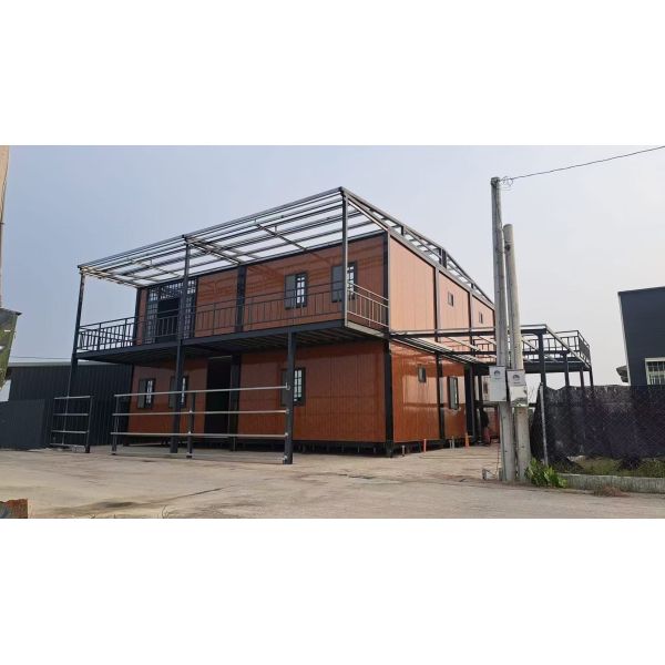 Space Capsule Container House Prefab Modular Hotel with Glass Wool Insulation
