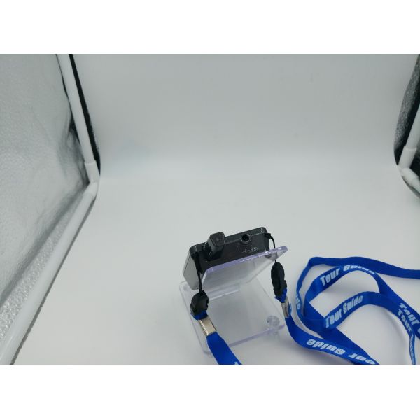 E8 Ear Hanging Portable Tour Guide System Transmitter & Receiver For Tourist Reception