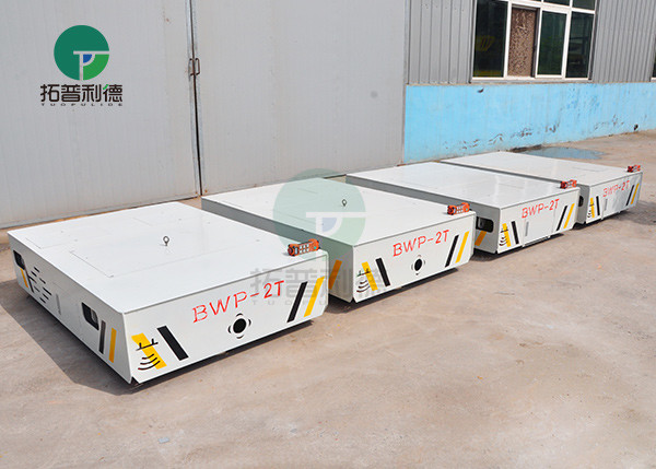 Battery Powered Motorized 15 Ton Crane Transfer Cart Applied In Working Site