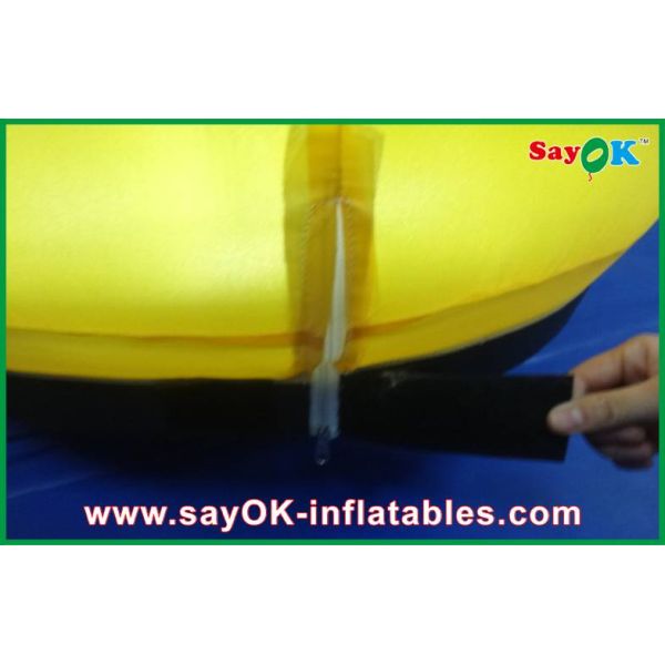 Polyester Yellow Inflatable Wine Bottle / commercial grade inflatables