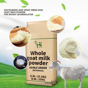 China A2 Protein Drinking Food Edible Raw Goat Milk Powder on sale