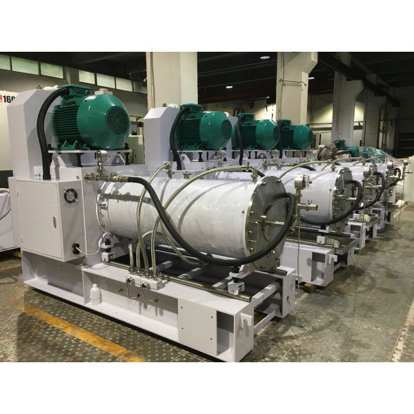100L Dynamic Discharge Horizontal Wet Grinding Mill With Large Flow
