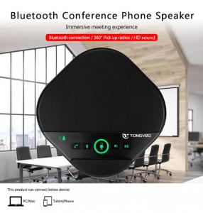 Quality 100Hz To 22KHz USB Bluetooth Speakerphone For Tele Video Conference for sale