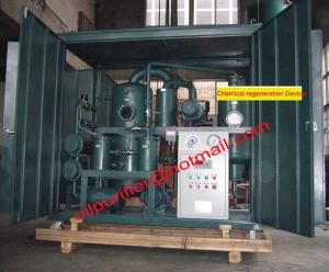 Quality transformer oil recycle machine for electrical power system,decoloration purifier,renew for sale