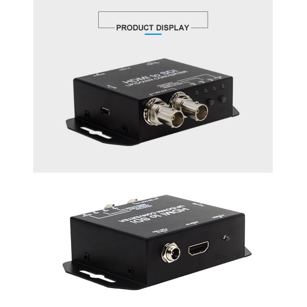 Independent Audio Selection HDMI to SDI Video Converter with Up/Down Scaling