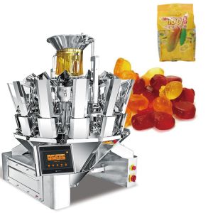 Automatic Pouch Packing Machine Gummy Cookie Sugar Packing Machine With Multi