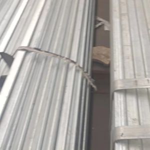 Galvanized Galvanized Rectangular Pipe With Small Flowers Surface Customization