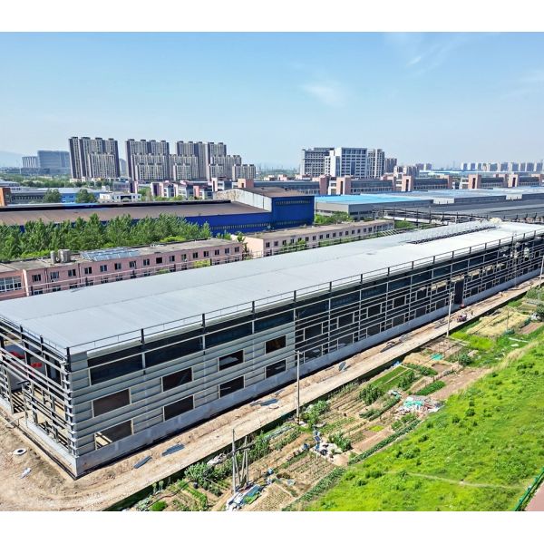 Multi Purpose Prefabricated Steel Structure Workshop Customized Modern Industrial
