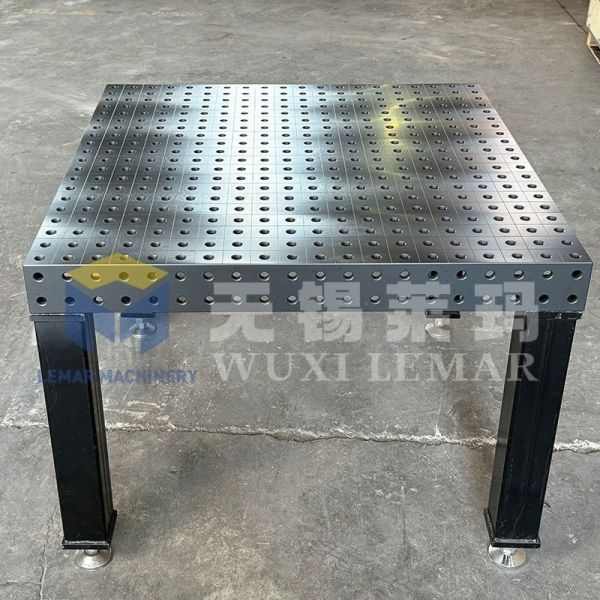 D16 Modular Welding System Table with 16mm Diameter Hole Pattern