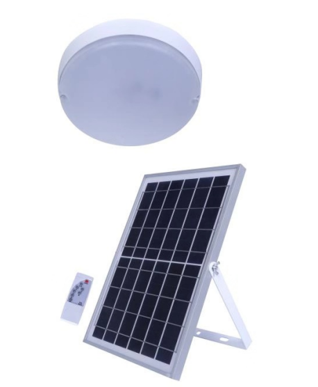 4W Solar LED Ceiling Light New Design Remote Control high power For Corridor