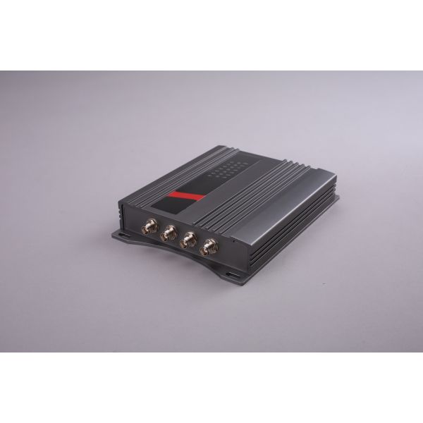 External Antenna UHF RFID Fixed Reader 100pcs Tags Per Second For School Attendance