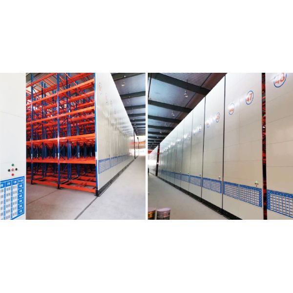 Electric mobile racking system