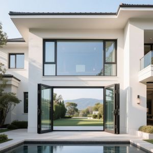 140mm Aluminum Sliding Window with Multi-Point Locking System