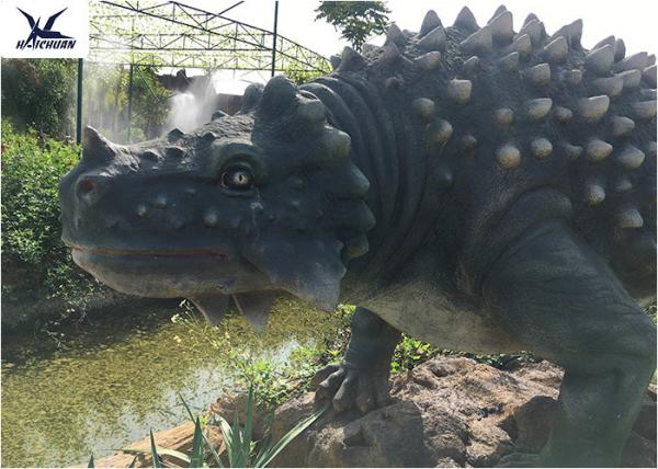 Buy Artificial Animatronic Dinosaur Lawn Decorations For Amusement Theme Park at wholesale prices
