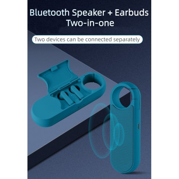 BT5.3 Portable ANC True Wireless Earbuds With 360 Stereo And Dual BT Chips