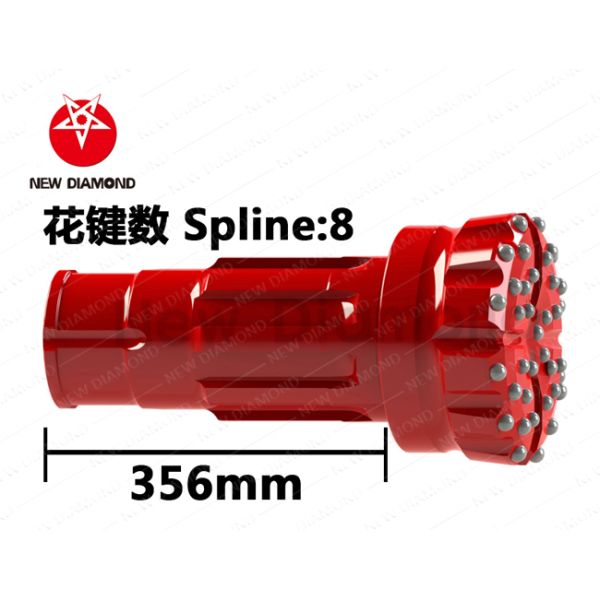 SD10A Mining Drill Bits / Reverse Circulation Drill Bits For Guardrail Hole
