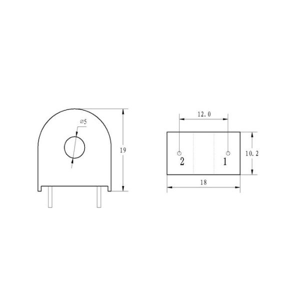 0~24a 5a/2.5ma micro current transformer current sensor quantity big discount