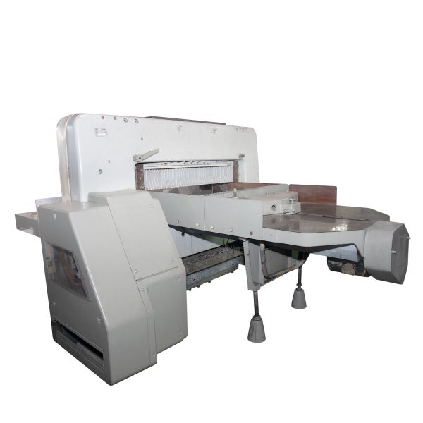 Second Hand Heavy Duty Machine Paper Cutters from Germany Band with 4000 KG Capacity