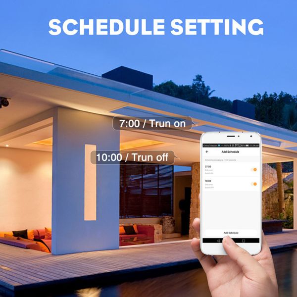 Home Stepless Dimmable Voice Wifi Smart Light Bulb 80ra