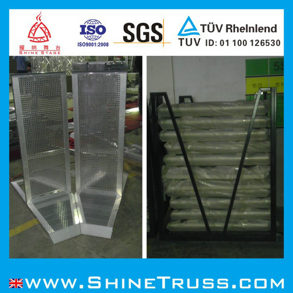 aluminium crowd barrier