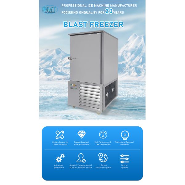 Vegetables Quick Freezer Machine Iqf Blast Freezer With Temperature Control