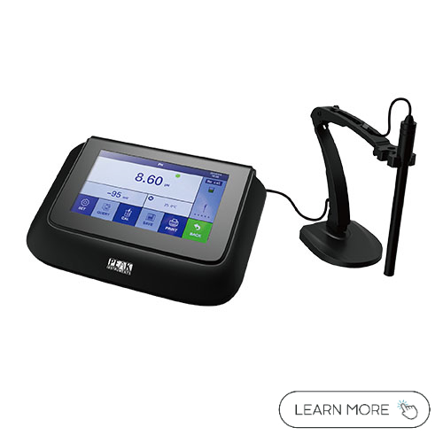 Multiparameter LCD Screen Precise pH mV Dissolved Oxygen Meter for Temperature Compensation