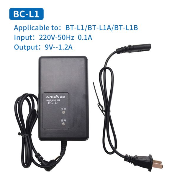 Gowin Total Station Battery BT-L1/A/B/W Charger BC-L1 Compatible with TKS-202/KTS402N