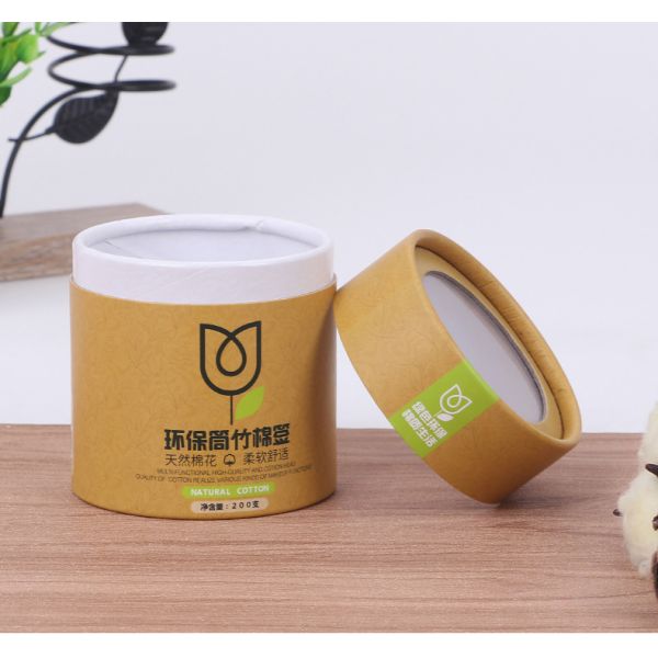 Embossing Tea Cylinder Packaging