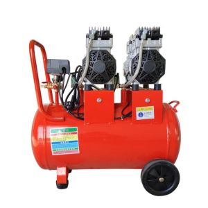 Quality 70dB Red Dual Piston Air Compressor 112MM Direct Driven Type for sale