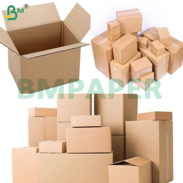 150+140+150gsm E Flute Fluted Paper Board Durable Packaging