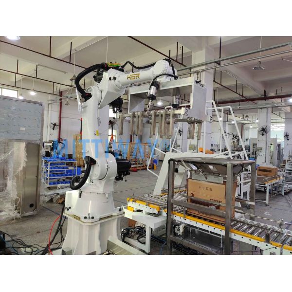 Capacity Robotic Case Palletizer precision Robotic Palletizing System