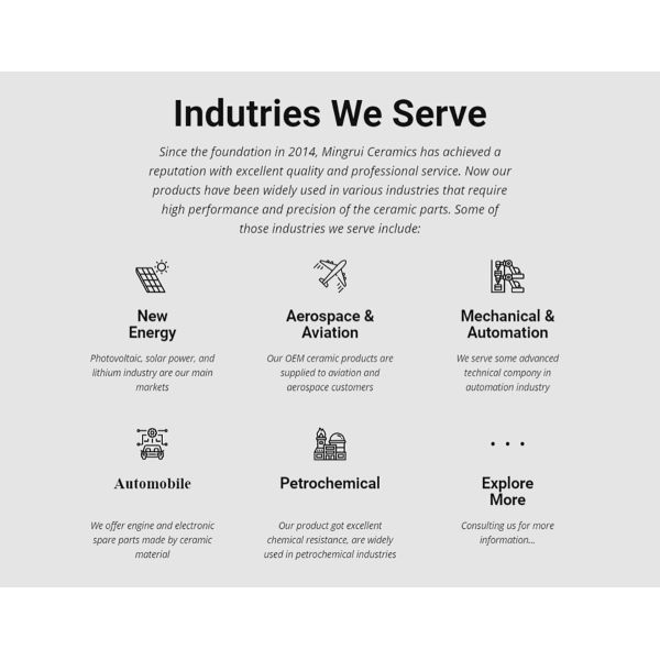 Customized Ceramic Plunger Pump Piston Metering Pump For Fluid Metering