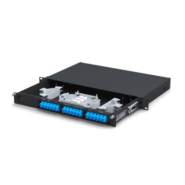 96 Cores MTP MPO Patch Panel 1U Fiber 19" Rack Mount